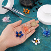 Kissitty DIY Flower and Butterfly Necklace Making Kit DIY-KS0001-34-15