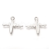 Non-Tarnish 201 Stainless Steel Charms STAS-C017-02P-2