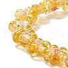 Handmade Lampwork Beads Strands LAMP-D015-08J-3