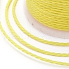 Round Waxed Polyester Cord X-YC-G006-01-1.0mm-04-2
