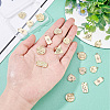 SUNNYCLUE 24Pcs 6 Styles Alloy Pendants FIND-SC0003-82-3