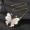 Butterfly Alloy Rhinestone Ceiling Fan Pull Chain Extenders FIND-JF00115-03-2