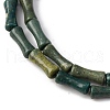 Natural Shoushan Jade Beads Strands G-L624-G01-12x5mm-4