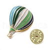 Hot Air Balloon Enamel Pins JEWB-C044-01G-02-3