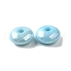 UV Plating Opaque Acrylic Beads MACR-F083-13D-2