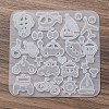 Pendant Silicone Molds AJEW-S041-04B-4