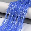 Imitation Jade Glass Beads Strands EGLA-YW0003-19B-11-2