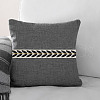 GOMAKERER about 10.5~11 yards Ethnic Style Polycotton Jacquard Leaf Ribbons OCOR-GO0001-15E-6