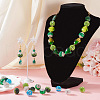 20Pcs 5 Colors Polymer Clay Pave Rhinestone Beads CLAY-TA0001-33-7