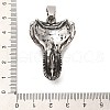 304 Stainless Steel Pendants STAS-M334-06AS-3