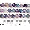 Natural Fluorite Beads Strands G-K345-A02-02-5