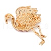 Flamingo Enamel Pins JEWB-D304-01G-B-2