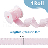 FIBLOOM 10 Yards Polyester Ruffled Lace Ribbon DIY-FI0001-14B-2
