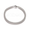 Tarnish Resistant Men's Curb Chain BJEW-E369-13D-1
