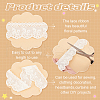 15 Yards Cotton Embroidery Bowknot Lace Ribbons OCOR-WH0045-35A-4