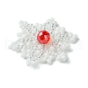 Christmas Seed Beads Beaded Charms PALLOY-MZ00297-02-3
