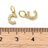 Brass Micro Pave Cubic Zirconia Pendants KK-M273-02G-C-3