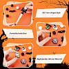   36Pcs 18 Styles Halloween Silicone Beads SIL-PH0001-28-4