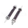 Natural Garnet Big Pointed Pendants G-F650-C05-2