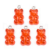 Resin Pendants CRES-T017-001D-4