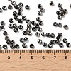 Transparent Inside Colours Glass Seed Beads SEED-H002-A-C229-4
