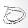 Electroplate Non-magnetic Synthetic Hematite Bead Strands G-F300-40B-F01-2