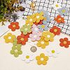 Fingerinspire 60Pcs 6 Colors  Ornament Accessories DIY-FG0002-96-3
