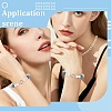 SUNNYCLUE 2Pcs 925 Sterling Silver Spring Gate Rings STER-SC0001-36A-5