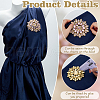 1Pc Rhinestone Cabochons RB-FG0001-04A-4