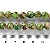 Dyed Natural Regalite/Imperial Jasper/Sea Sediment Jasper Beads Strands G-B124-C01-09-5