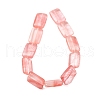 Cherry Quartz Glass Beads Strands G-S386-A09-3