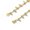 Brass Cable Chain Necklace Making KK-K337-12G-11-2