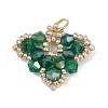 Handmade Glass Pendants PALLOY-MZ00750-02-1