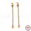 925 Sterling Silver Chain Extenders STER-D036-36AG-3
