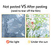 16Pcs Waterproof PVC Colored Laser Stained Window Film Static Stickers DIY-WH0314-096-8