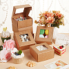 Paper Candy Storage Box CON-WH0084-95A-5