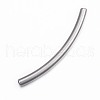 Tarnish Resistant 304 Stainless Steel Tube Beads STAS-G137-25P-1