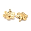 PVD Vacuum Plating 304 Stainless Steel Pendants STAS-L278-044G-2