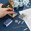 SUNNYCLUE 10Pcs Adjustable 304 Stainless Steel Slider Bracelet Making DIY-SC0026-30A-3