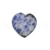 Natural Blue Spot Jasper Heart Sculpture Display Decorations PW-WG48DEF-12-1