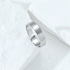 Stainless Steel Open Cuff Ring GK9650-4-2