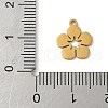 304 Stainless Steel Charms STAS-G355-15G-3
