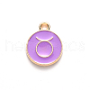 Alloy Enamel Pendants ENAM-S124-01A-01C-2