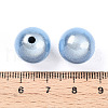 Spray Painted Acrylic Beads MACR-Q154-14mm-005-3