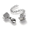 Tarnish Resistant 304 Stainless Steel Curb Chain Extender STAS-K195-25P-06-3