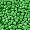 6/0 Opaque Baking Paint Glass Seed Beads SEED-M012-02A-06-3