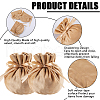 Beebeecraft 6Pcs Velvet Drawstring Pouches ABAG-BBC0001-19A-6
