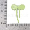 Golden Alloy Glass Pendants FIND-U017-17G-02-3