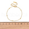 304 Stainless Steel Satellite Chains Bracelets BJEW-M096-02A-G-2