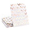 Diagonal Stripe Pattern Eco-Friendly Paper Bags AJEW-BC0001-19-1